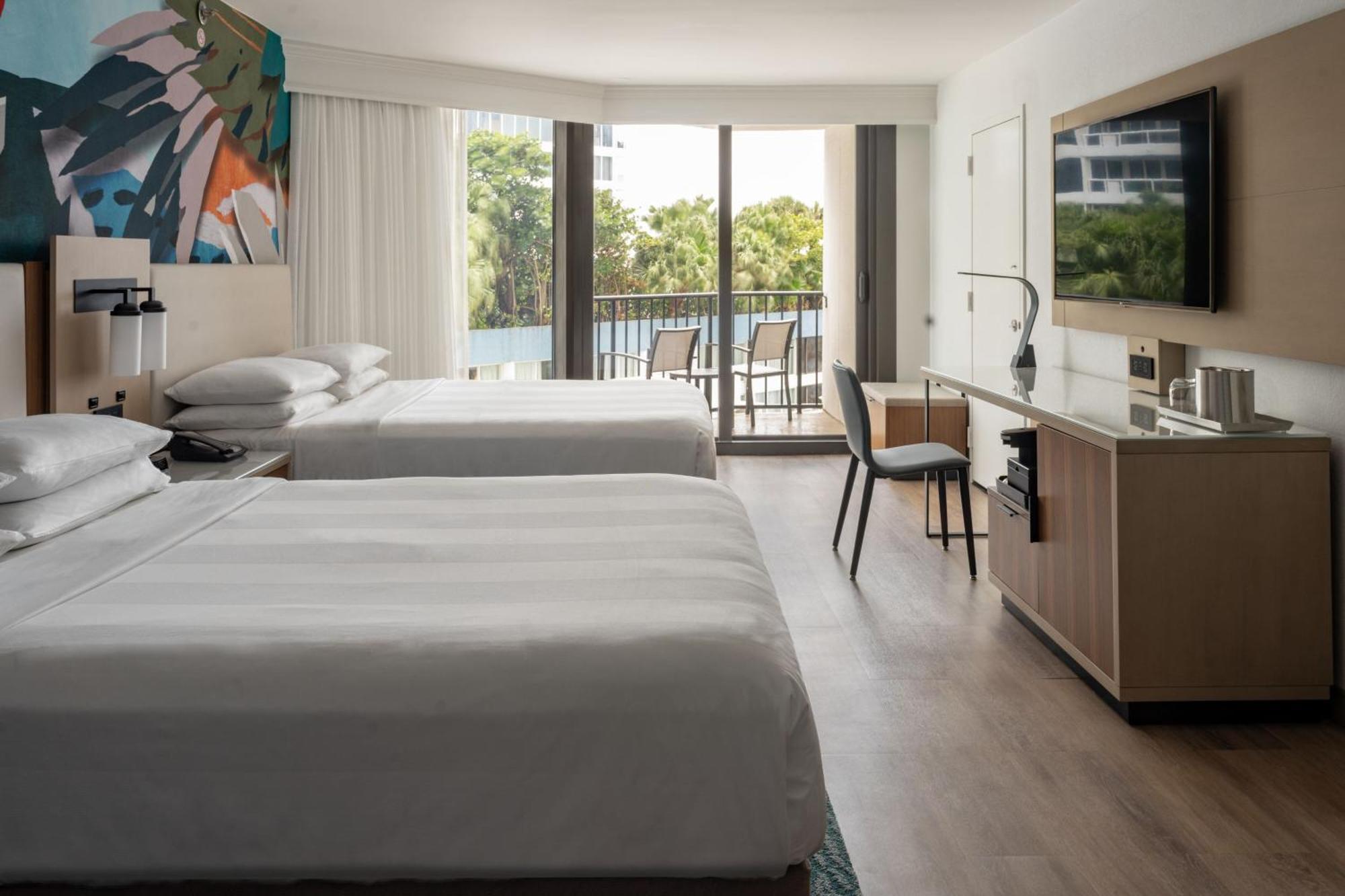 Queen Room Two Queen Beds Pool View