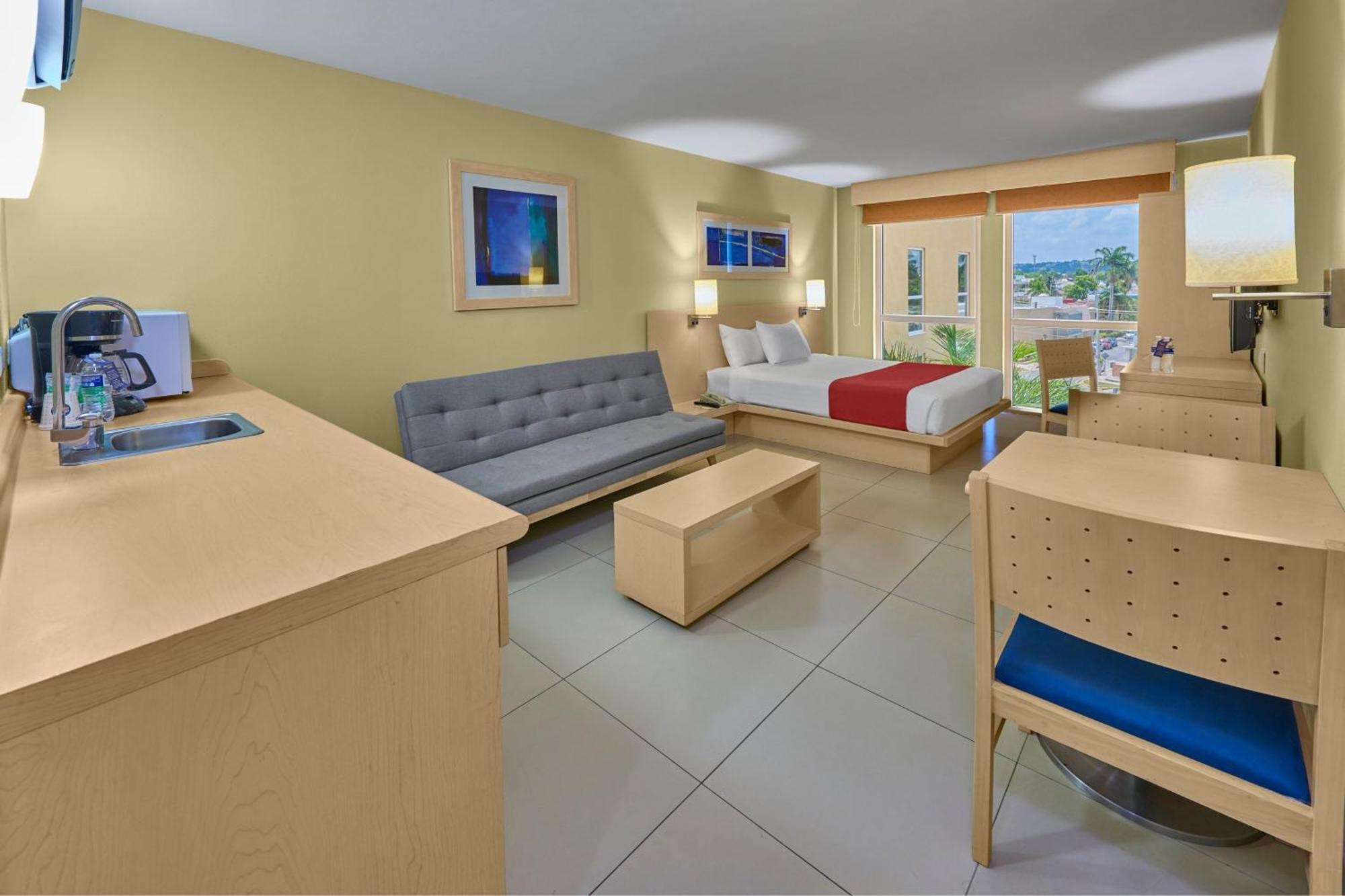 Suite mit Queensize-Bett und Schlafsofa