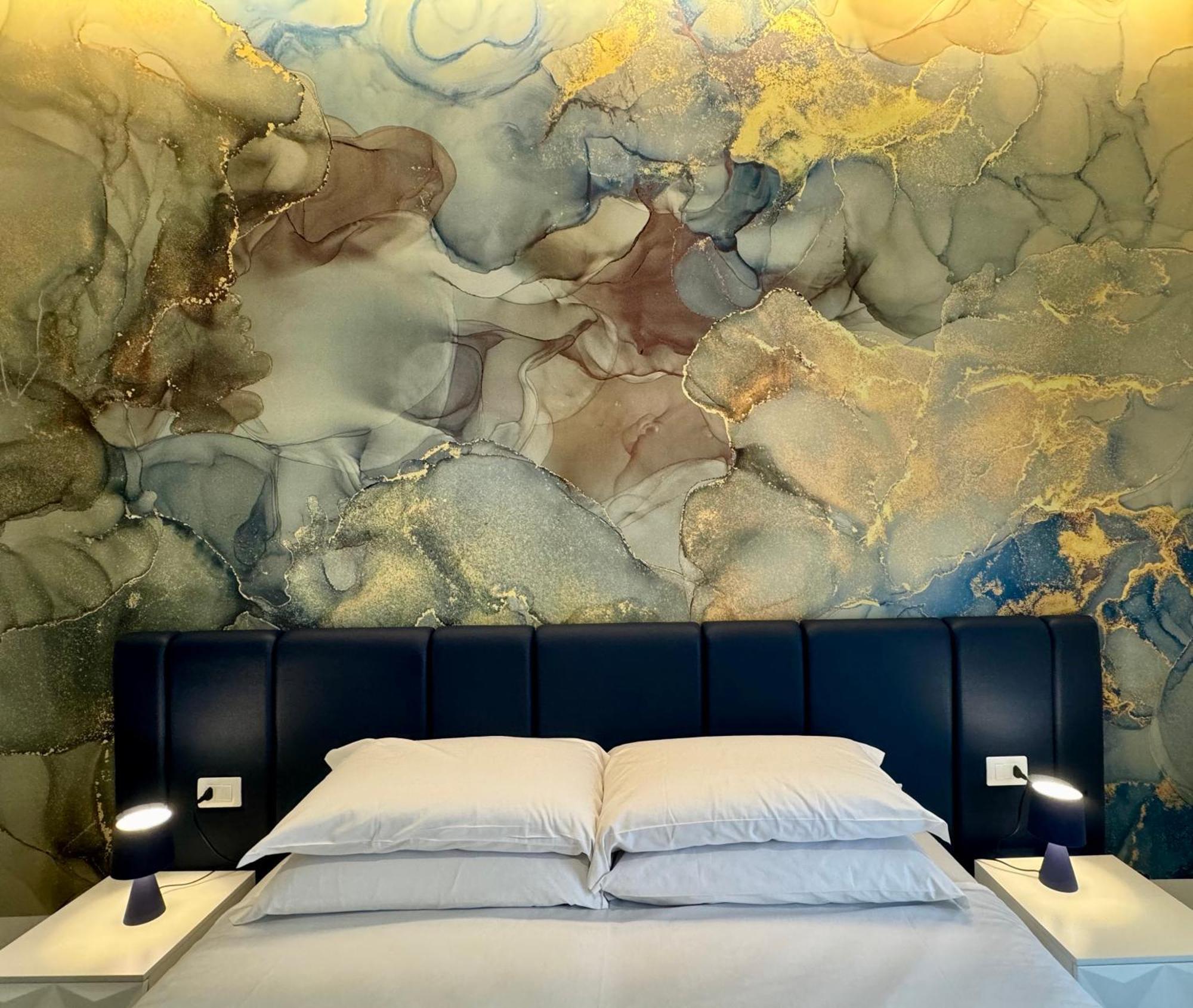 Deluxe Doppel-/Zweibettzimmer mit Stadtblick