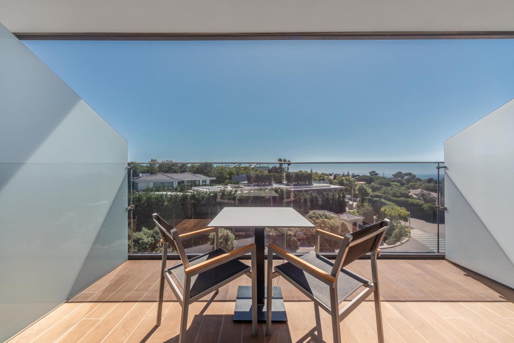 Tweepersoonskamer met 1 of 2 Bedden en Balkon