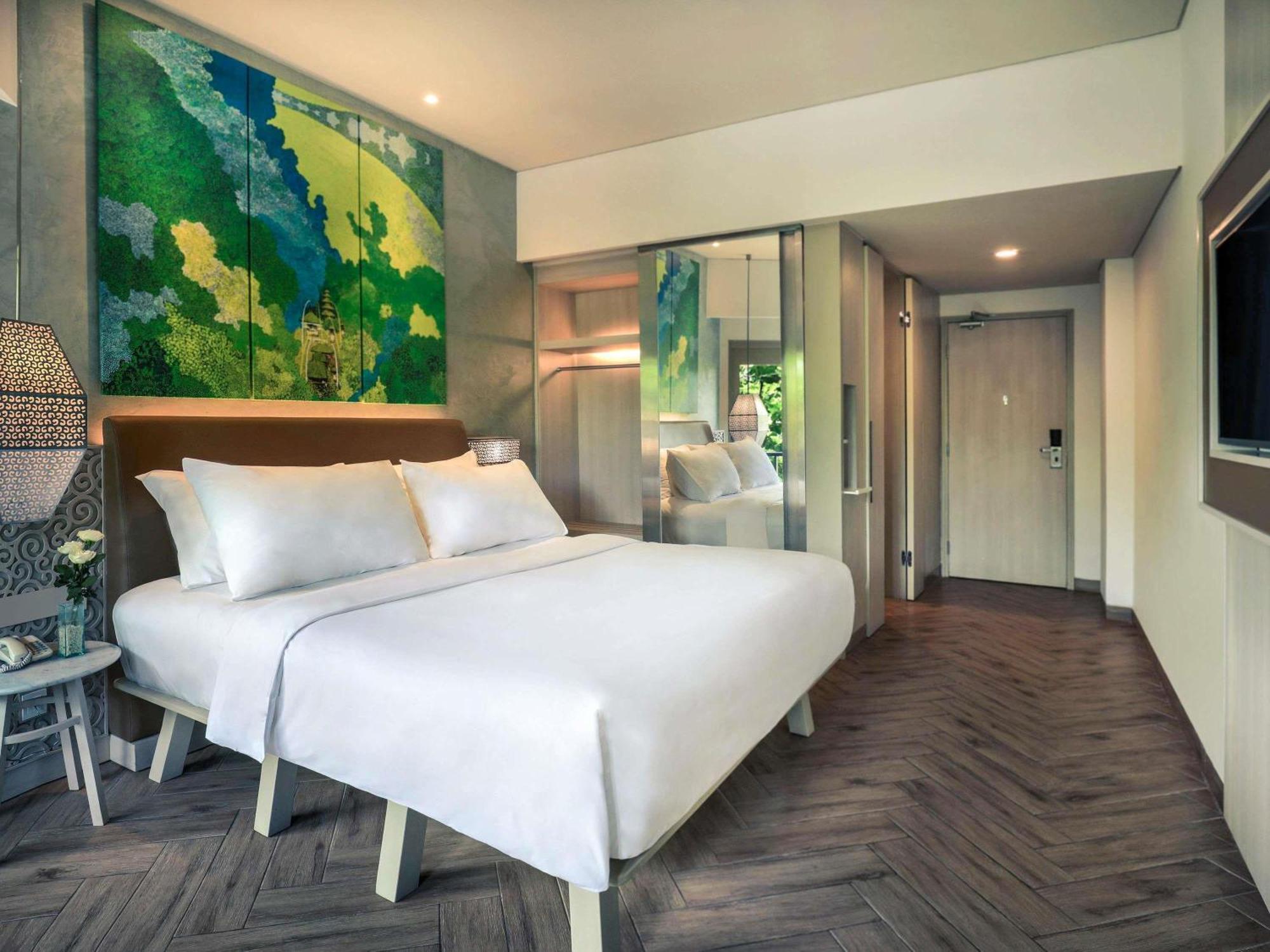 Chambre Double Deluxe avec Balcon et Prestation Gratuite