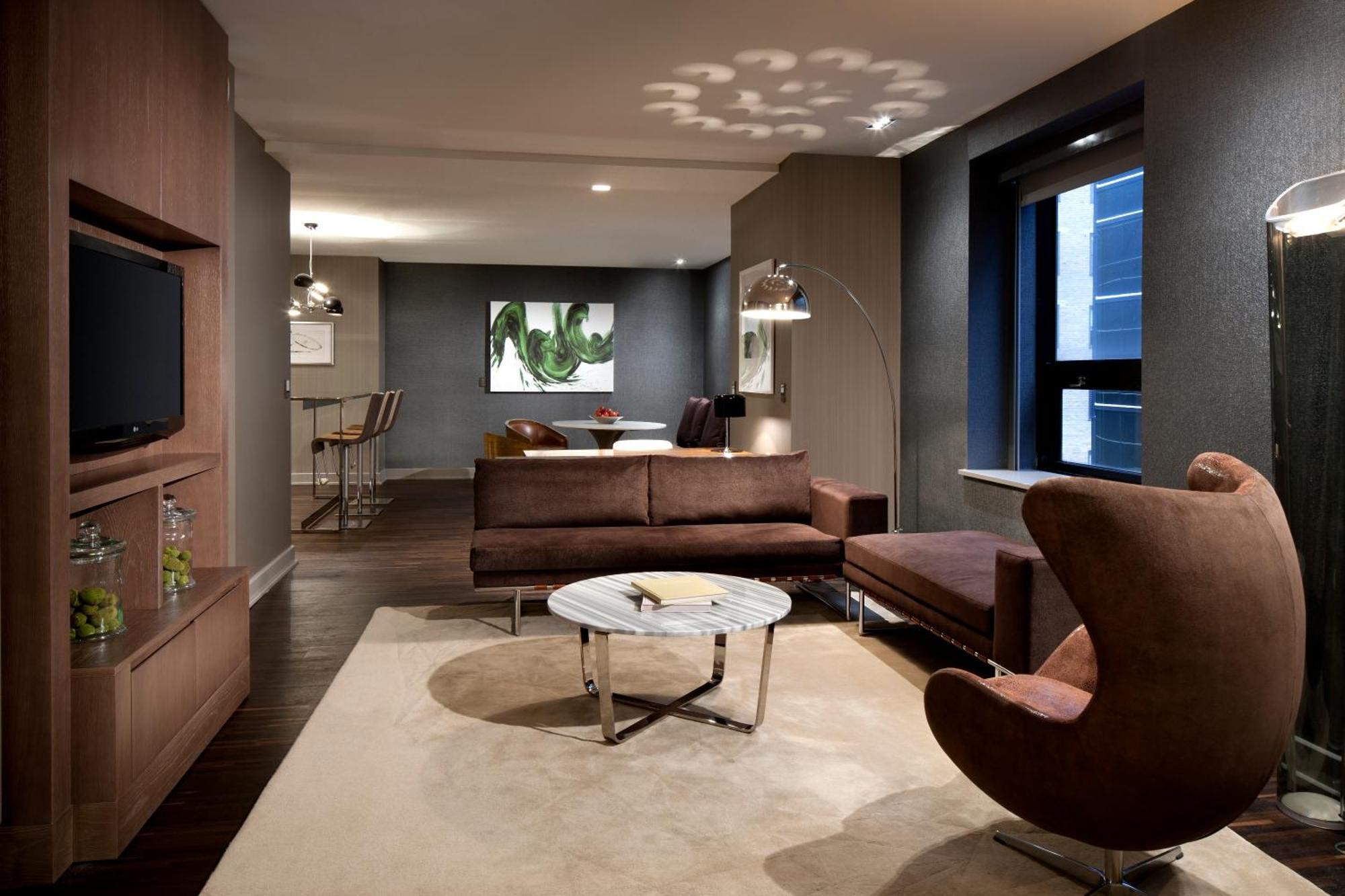 Suite de 1 dormitorio con vistas a la ciudad