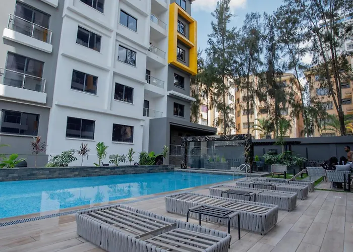 Jacuzzi hotel: Wilma Towers Kilimani-One Bedroom Apartment With Gym, Swimming Pool, Sauna, Steam Room-Kilimani Luxe Loft