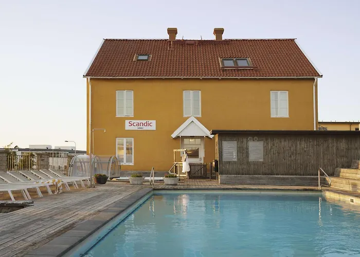 Hotel de golf: Scandic Visby