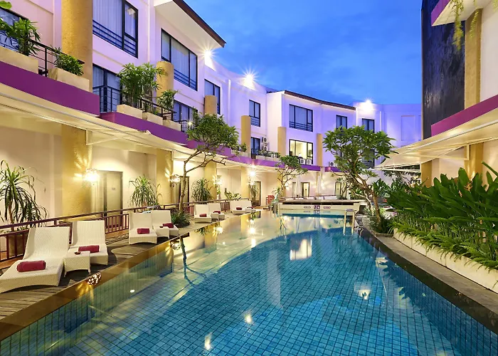 Jacuzzi hotel: Kuta Central Park Hotel