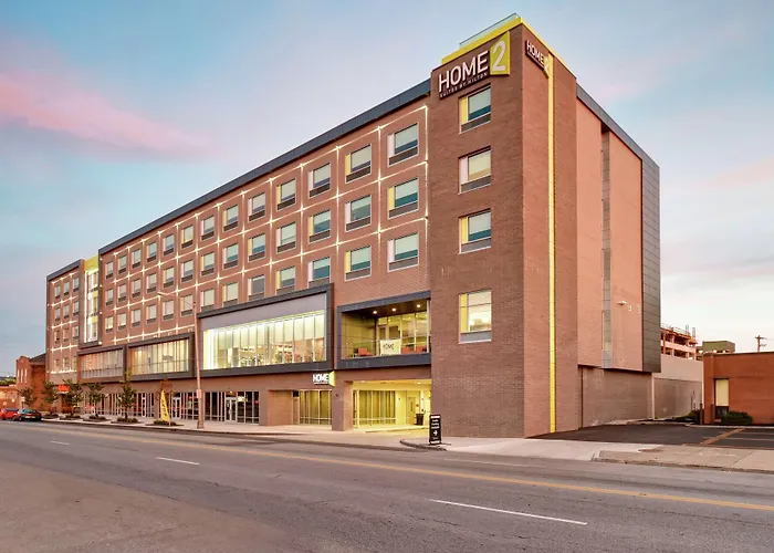 Сity center hotels Home2 Suites By Hilton Columbus Downtown