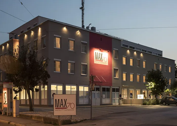 Centraal gelegen hotel: Hotel Max70