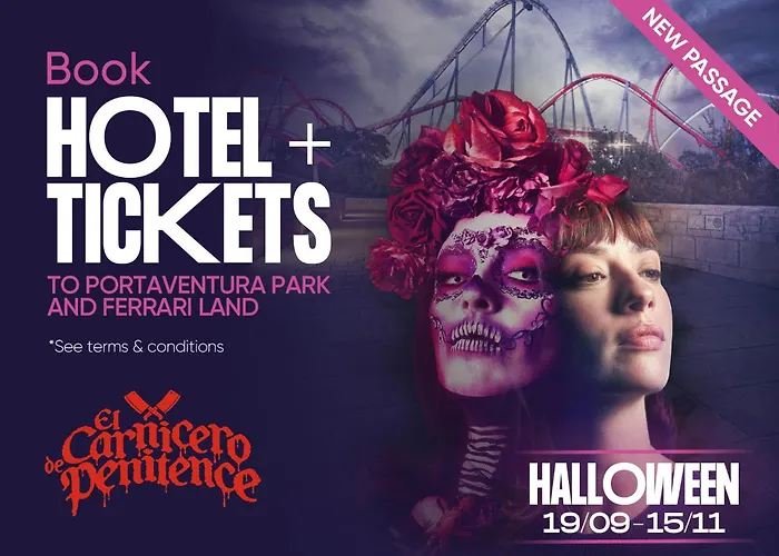 Portaventura Hotel Roulette - Includes Unlimited Access To Portaventura Park & 1 Access To Ferrari Land